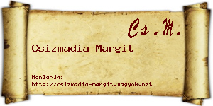 Csizmadia Margit névjegykártya